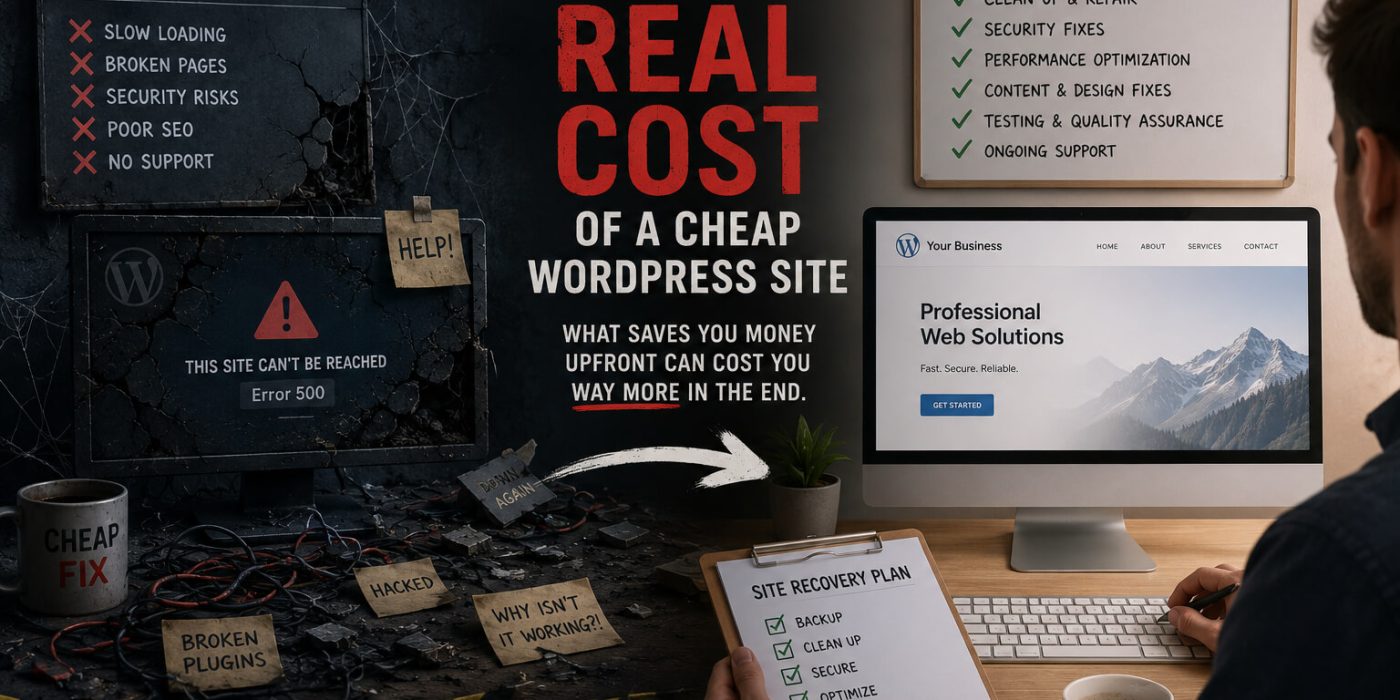 The Real Cost of a Cheap WordPress Site
